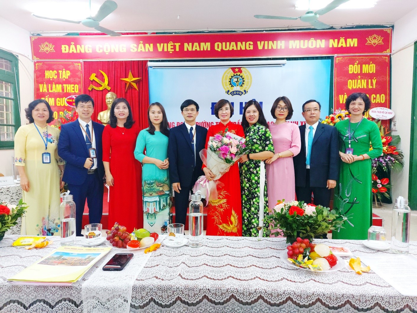 ĐẠI HỘI C�NG ĐO�N TRƯỜNG THPT TRẦN HƯNG ĐẠO - THANH XU�N NHIỆM KỲ 2020 - 2023